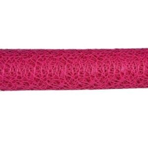 Amarantowa siatka koronkowa