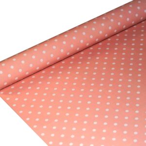 FOLIA SATYNOWA GROSZKI AUTUMN PINK B05