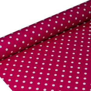 FOLIA SATYNOWA GROSZKI AMARANT B35