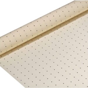 FOLIA SATYNOWA KROPKI CREAM B21