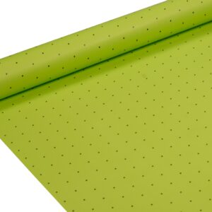 FOLIA SATYNOWA KROPKI APPLE GREEN B26