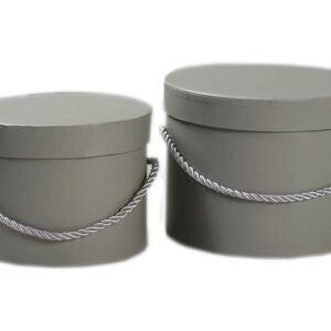 Flower box 2 szt. - Szary