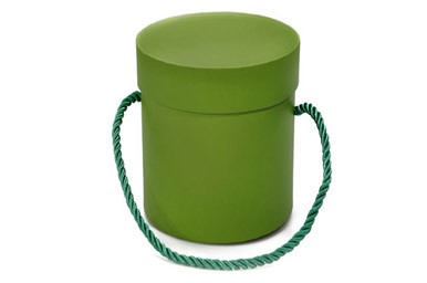 Flower Box średni - oliwkowy