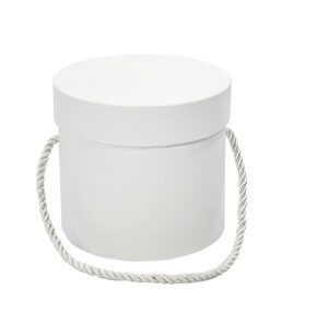 MINI FLOWERBOX 12,2 CM X 12,7 CM - BIAŁY