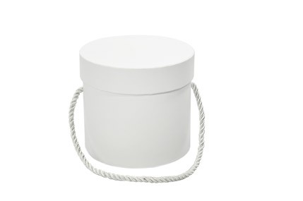 MINI FLOWERBOX 12,2 CM X 12,7 CM - BIAŁY