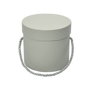  MINI FLOWERBOX 12,2 CM X 12,7 CM - SZARY