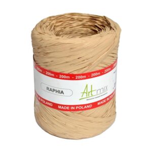 Rafia syntetyczna - kolor naturalny