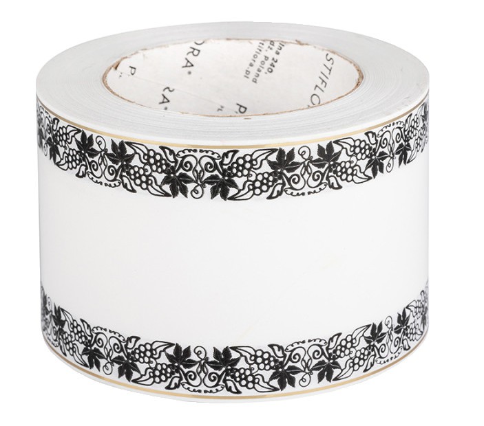 SZARFA POGRZEBOWA 8 CM X 50y