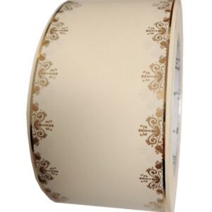 szarfa 6cm x 50y kremowa