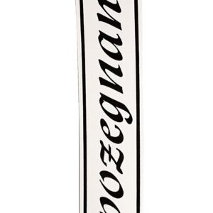 TAŚMA POGRZEBOWA 3CM X100M BIAŁO-CZARNA