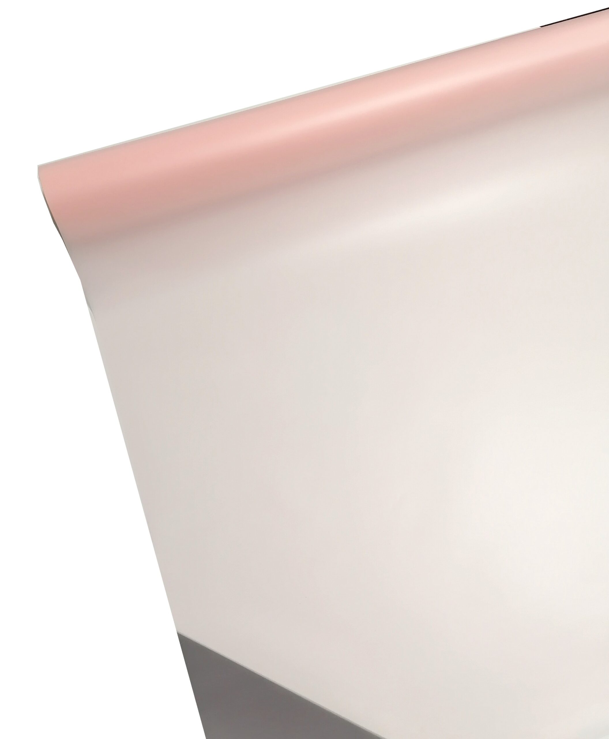 Folia mrożona transparentna - łososiowa MRO02