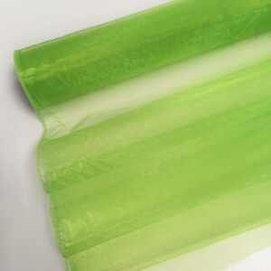 ORGANZA 36CM X 9M | ZIELONA