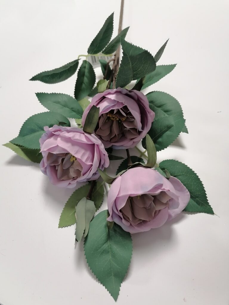 PIWONIA NA ŁODYDZE jasny fiolet